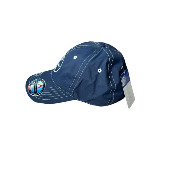 NEW Shelby Antigua Cap Hat Desert Cooling OS Blue White Cobra Performance - Picture 2 of 11